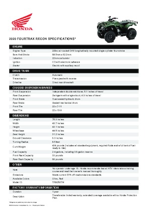 Terenska vozila (ATV) i četverocikli Honda TRX250TM 