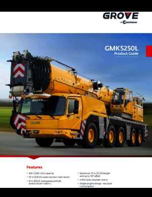 Dizalice za sve terene Grove GMK5250L