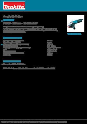 Kutne brusilice Makita 9553HN