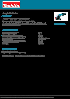 Kutne brusilice Makita 9555HN