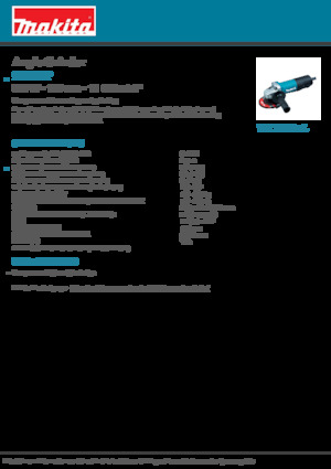 Kutne brusilice Makita 9557HP