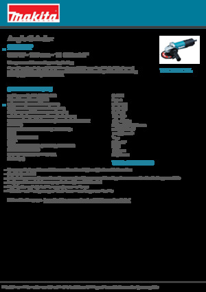 Kutne brusilice Makita 9558HP
