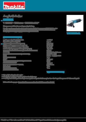 Kutne brusilice Makita 9565PZ
