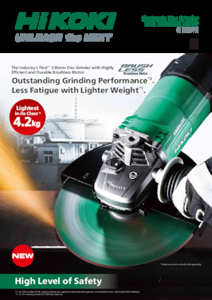 Kutne brusilice HiKOKI G23BYE