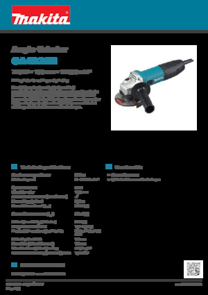 Kutne brusilice Makita GA4030R
