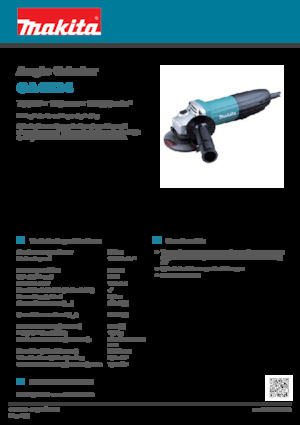 Kutne brusilice Makita GA4534
