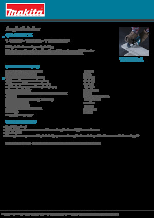 Kutne brusilice Makita GA4540CZ