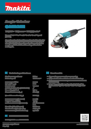 Kutne brusilice Makita GA5030R