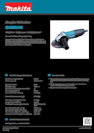 Kutne brusilice Makita GA5034