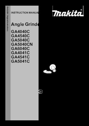 Kutne brusilice Makita GA5040CN01