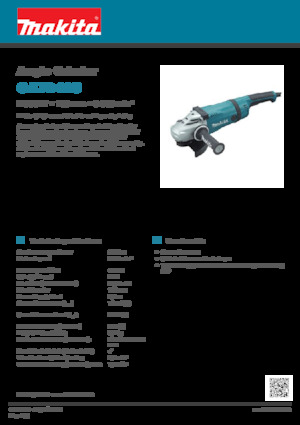 Kutne brusilice Makita GA7040S