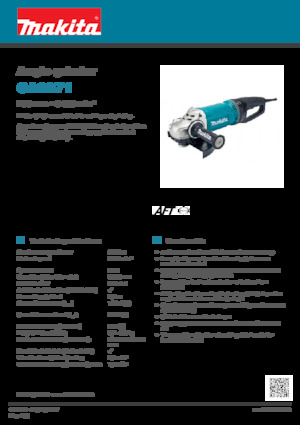 Kutne brusilice Makita GA9071