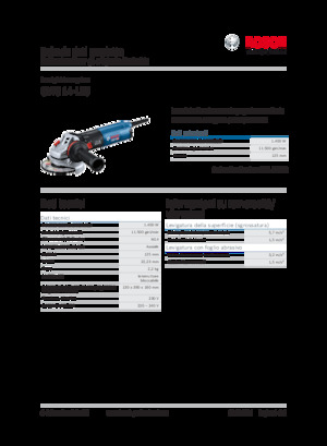 Kutne brusilice Bosch GWS 14-125