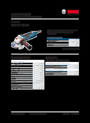 Kutne brusilice Bosch GWS 17-125 CIE