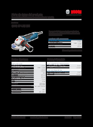 Kutne brusilice Bosch GWS 17-125 CIE
