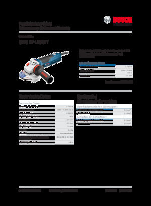 Kutne brusilice Bosch GWS 17-125 CIT