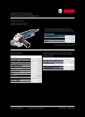 Kutne brusilice Bosch GWS 19-125 CIE
