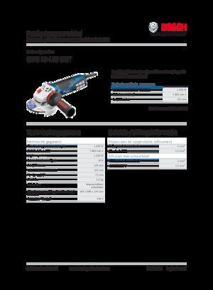 Kutne brusilice Bosch GWS 19-125 CIST