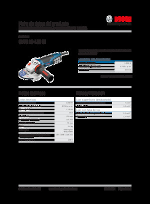 Kutne brusilice Bosch GWS 19-150 CI