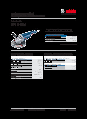 Kutne brusilice Bosch GWS 20-230 J