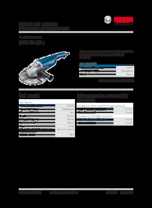 Kutne brusilice Bosch GWS 22-180 J