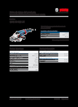 Kutne brusilice Bosch GWS 22-230 LVI