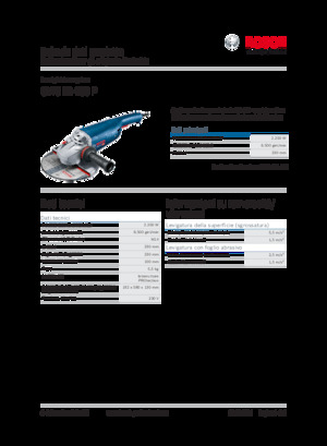 Kutne brusilice Bosch GWS 22-230 P