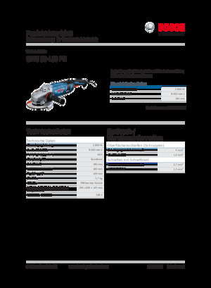 Kutne brusilice Bosch GWS 30-180 PB