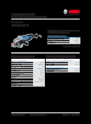 Kutne brusilice Bosch GWS 30-180 PB