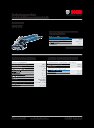 Kutne brusilice Bosch GWS 880