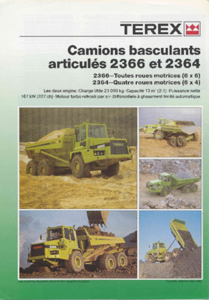 Zglobni kiperi Terex 2366