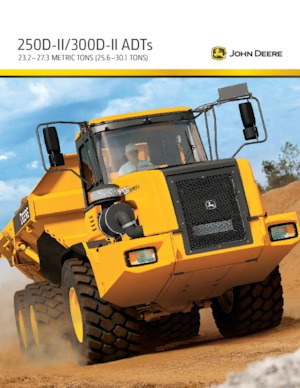 Zglobni kiperi John Deere Construction 300D II
