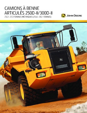 Zglobni kiperi John Deere Construction 300D II