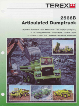 Zglobni kiperi Terex 2566B