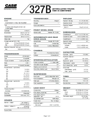 Zglobni kiperi Case 327B 