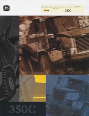 Zglobni kiperi John Deere Construction 350C