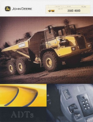 Zglobni kiperi John Deere Construction 350D