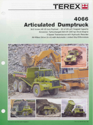 Zglobni kiperi Terex 4066