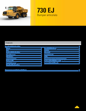 Zglobni kiperi Caterpillar 730 EJ