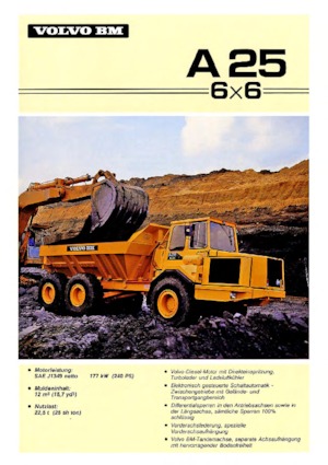Zglobni kiperi Volvo A 25 6x6