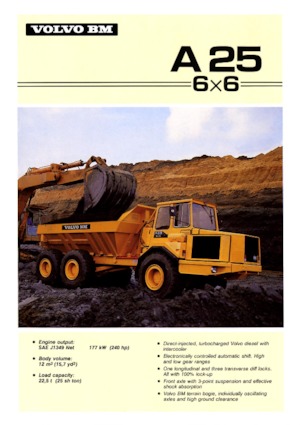 Zglobni kiperi Volvo A 25 6x6