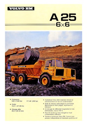 Zglobni kiperi Volvo A 25 6x6