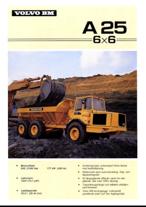 Zglobni kiperi Volvo A 25 6x6