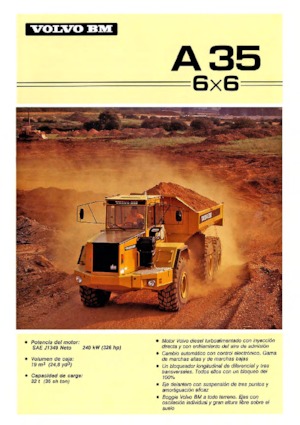 Zglobni kiperi Volvo A 35 6x6