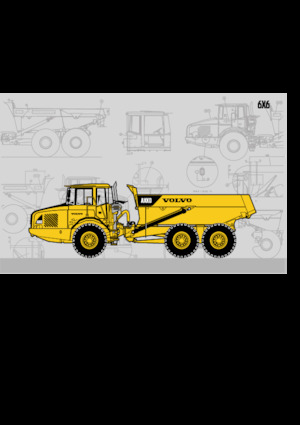 Zglobni kiperi Volvo A25D (6x6)