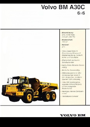 Zglobni kiperi Volvo A30C 6x6