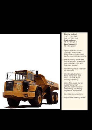 Zglobni kiperi Volvo A35C 6x6