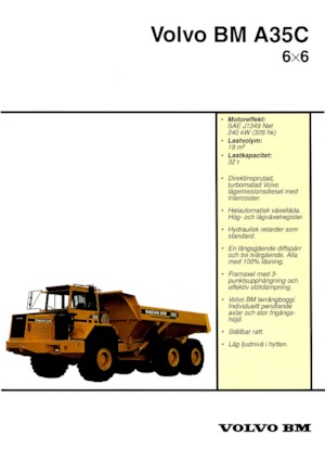 Zglobni kiperi Volvo A35C 6x6