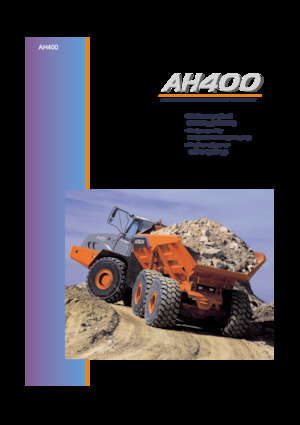 Zglobni kiperi Hitachi AH400