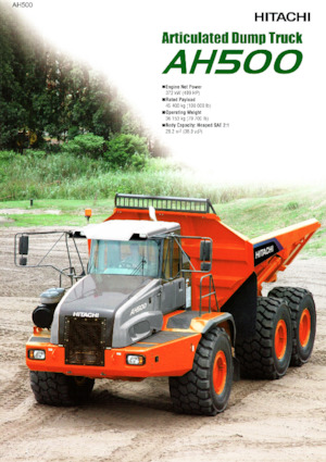 Zglobni kiperi Hitachi AH500